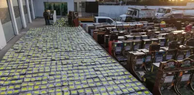 Incautan más de 3 mil 700 tragamonedas en Edomex; crimen las usaba para reclutar jóvenes
