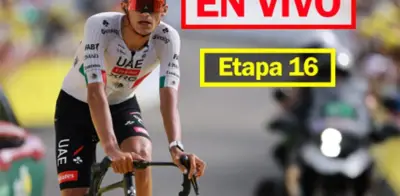 Isaac del Toro en Vivo: Etapa 16 del Tour de Francia 2026