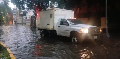 Lluvias intensas azotan Tlalpan por segundo día consecutivo