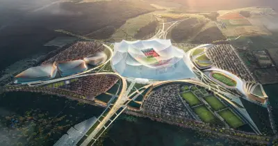 Marruecos construye estadio de 115,000 asientos para final del Mundial 2030