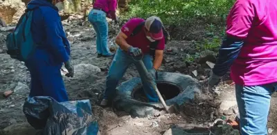 Más de 11 mil personas retiran 4,813 toneladas de residuos del río Alto Atoyac