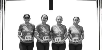 Mueren cuatro corredoras en accidente vehicular tras maratón Guelaguetza