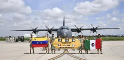 México envía 20 toneladas de ayuda humanitaria a Venezuela por sismos