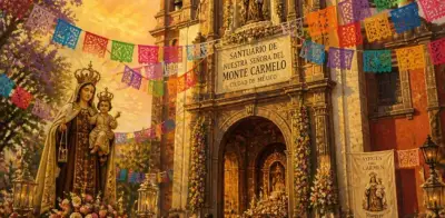 Santuario del Carmen en CDMX: indulgencia plenaria y protección espiritual