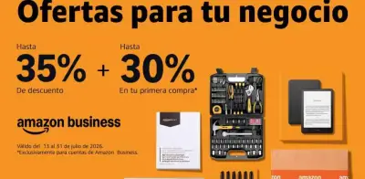 Semana de las Pymes: hasta 35% de descuento en Amazon Business