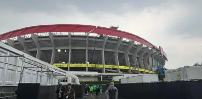 Tormenta eléctrica activa protocolos en el Estadio Ciudad de México previo a México vs Inglaterra