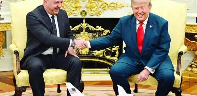 Trump advierte que no ha terminado con Irán y promete ayuda a Líbano