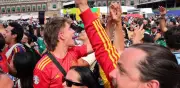 110 mil aficionados vieron la final del Mundial en el Zócalo de la CDMX