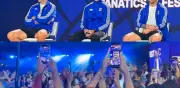 Aficionados interrumpen conferencia de Scaloni para ovacionar a Messi