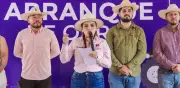 Alcaldesa de Uruapan reclama falta de apoyo federal en seguridad tras muerte de Carlos Manzo