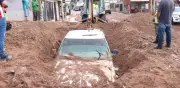 Alerta máxima en Nogales por riesgo de inundaciones tras tormenta