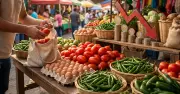 Caída de jitomate, huevo y chiles baja inflación en junio a 3.37%
