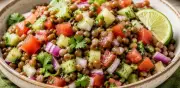 Ceviche de lentejas: cena ligera, saludable y llena de proteína