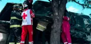 Choque en Nuevo León: un muerto y cinco lesionados en Carretera Nacional