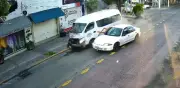 Choque en Pachuca deja cuatro lesionados en avenida Revolución
