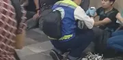 Dos usuarios del Metro CDMX atendidos por golpe de calor tras falla en L7