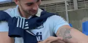 El conmovedor tatuaje de Ferran Torres en homenaje a su perro Rex