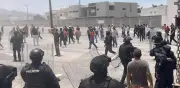 Enfrentamiento entre empleados de casino y policías en Tamaulipas