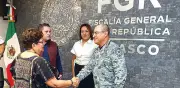 Ernestina Godoy visita sede de FGR en Villahermosa; supera 30% de fiscalías recorridas