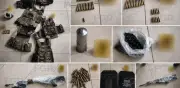 FGR asegura granada, armas y vehículo en cateo en Durango