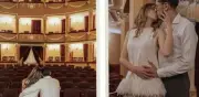 Funcionario de Tlaxcala usa teatro histórico para sesión de fotos romántica