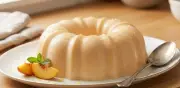 Gelatina de yogur con durazno sin azúcar: receta fácil, cremosa y saludable