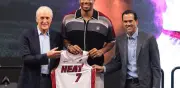 Giannis Antetokounmpo se une al Heat inspirado en el legado de Messi