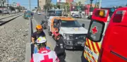 Hombre pierde brazo y pierna al ser atropellado por el tren en Monterrey