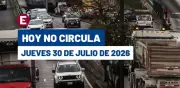 Hoy No Circula jueves 30 julio 2026: autos afectados y multas en CDMX y Edomex