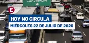 Hoy No Circula miércoles 22 julio 2026: autos afectados y multas