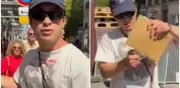Hudson Williams explota contra fans que lo siguieron en París y quema fotos