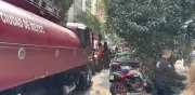 Incendio en departamento en la Granada: 300 evacuados sin lesionados