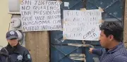Indígenas toman alcaldía de Tepeji del Río en Hidalgo por demandas