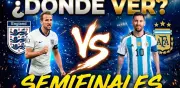 Inglaterra vs Argentina: Semifinal del Mundial 2026 en vivo