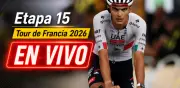 Isaac del Toro en la etapa 15 del Tour de Francia 2026: Sigue EN VIVO