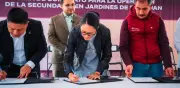 Jardines de San Juan tendrá su primera secundaria; Gaby Osorio consolida proyecto educativo