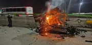 Joven muere en Saltillo por exceso de velocidad y alcohol tras impactar contra muro