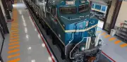 Llegan a Quintana Roo las primeras 12 locomotoras del Tren Maya de carga