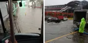 Lluvia golpea con mayor fuerza a Álvaro Obregón y Benito Juárez en CDMX
