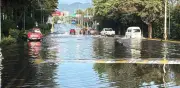 Lluvias inundan Avenida del Imán al sur de CDMX con 40 cm de agua