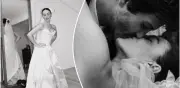Logan Lerman y Ana Luisa Corrigan revelan fotos de su boda íntima