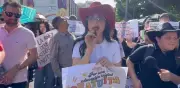 Lupita Villalobos se une a protesta por estancias infantiles en Sonora