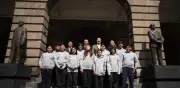 Mario Delgado y Díaz Mena reconocen a ganadores de la Olimpiada del Conocimiento 2026
