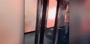 Metro CDMX aclara que video de flamazo y explosión en Línea A es antiguo