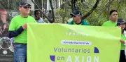 Más de 4 mil 500 voluntarios participan en reforestación y apoyo escolar en México