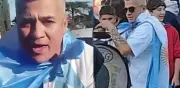 Muere aficionado argentino al recibir piedrazo en festejos mundialistas