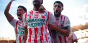 Necaxa vence a Monterrey 2-1 con gol agónico de Valencia y polémica del VAR