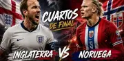 Oficial: Inglaterra vs Noruega en Cuartos de Final del Mundial 2026