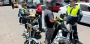 Operativo en Iztapalapa: 34 motocicletas al corralón por faltas al reglamento