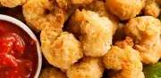 Palomitas de camarón crujientes al horno: receta saludable para niños